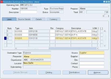 Requisition summary to Requisitions New form-1