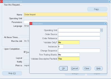 Sumit Request to import internal order oracle apps R12