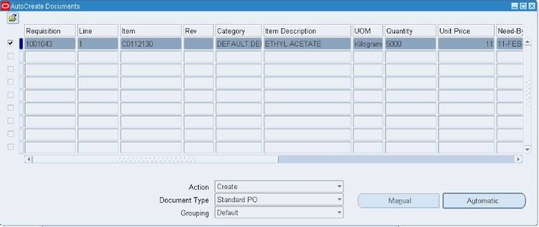 Autocreate Documents