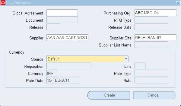 How to Create Purchase Order from Requisition,Manually in oracle Apps ...