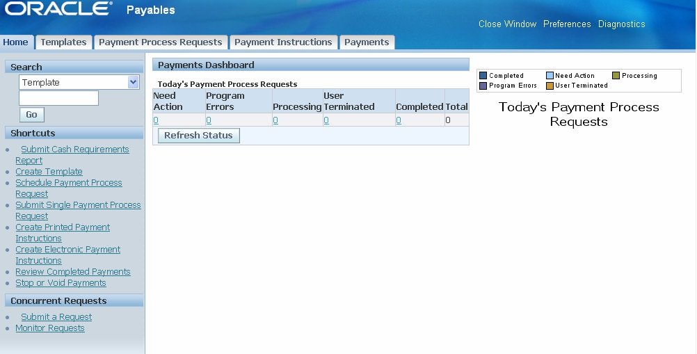 Payment manager in accounts payable