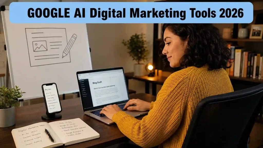 GOOGLE AI Digital Marketing Tools