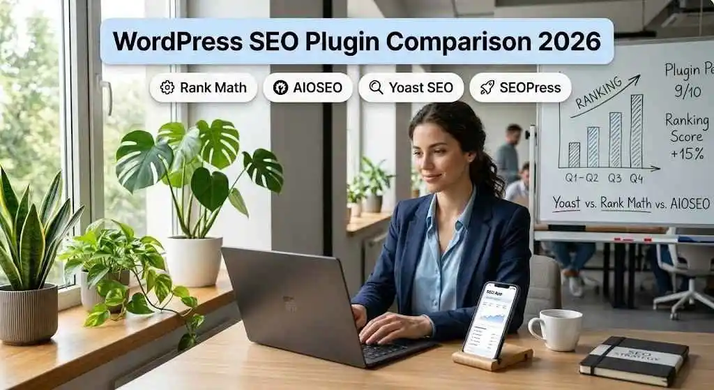 wordpress seo plugin comparison 2026